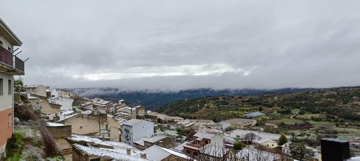 GALERÍA | La nieve cubre los pueblos de Sayago