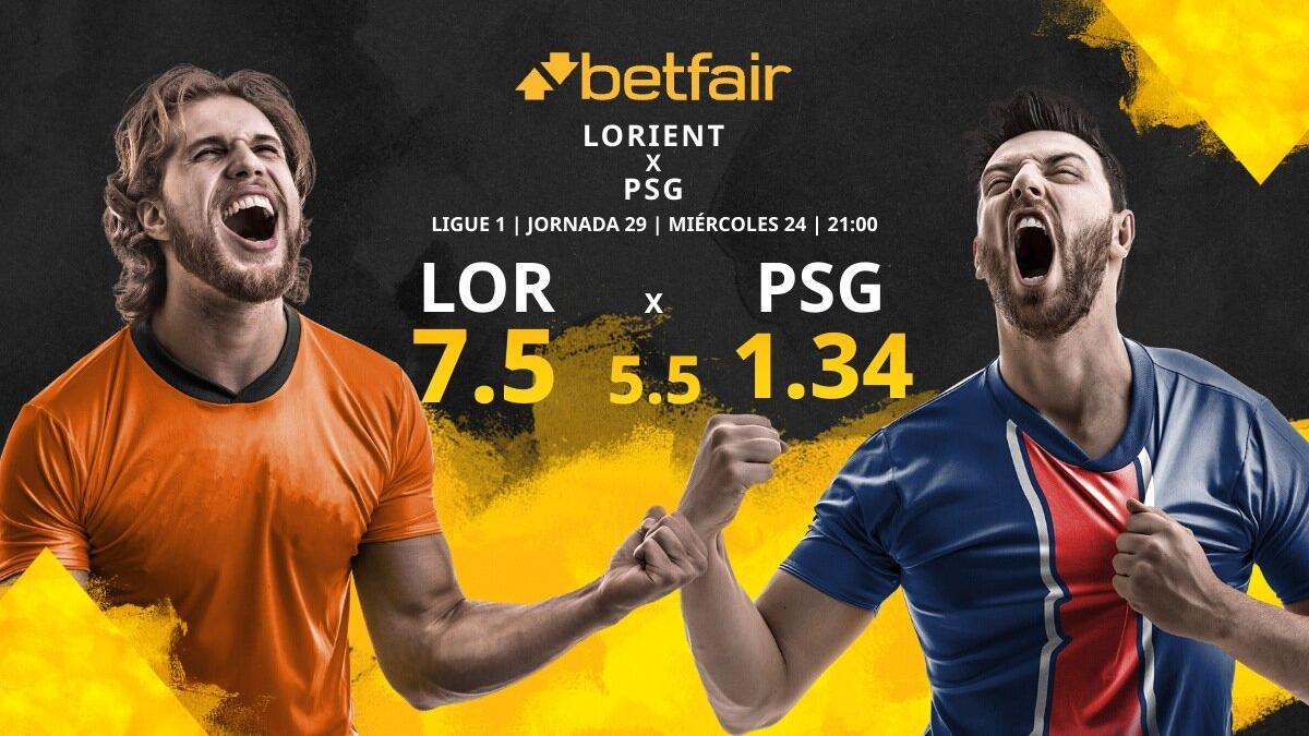 Lorient vs. PSG: horario, TV, estadísticas, clasificación y pronósticos