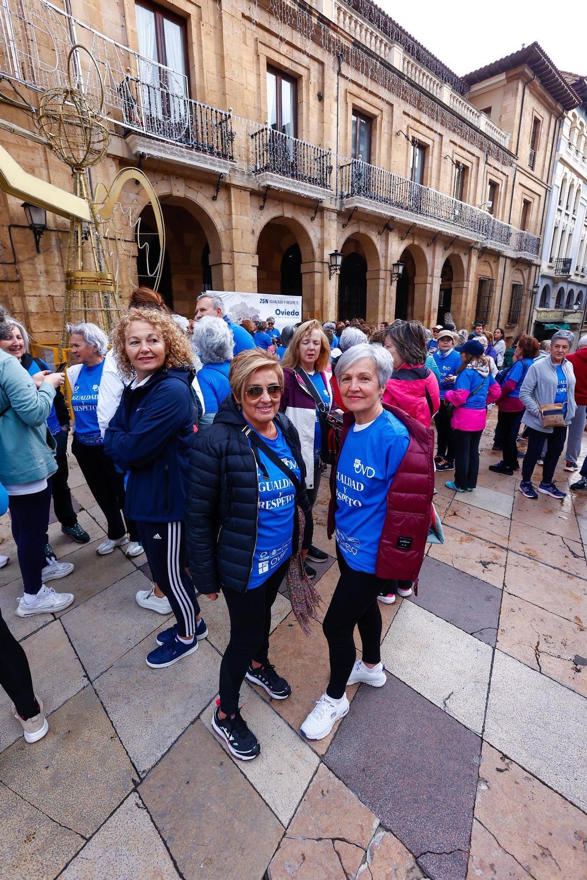 EN IMÁGENES: Marcha contra la violencia de género en Oviedo