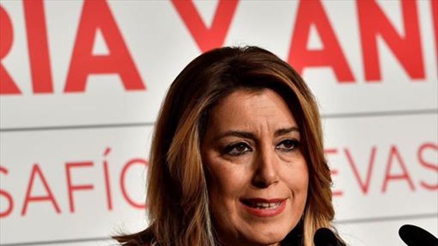 Susana Díaz descarta un posible adelanto electoral en Andalucía