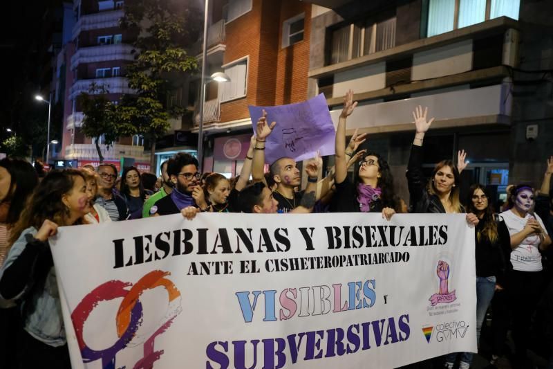 Manifestación contra la violencia machista