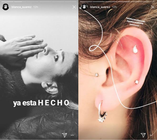 El nuevo piercing de Blanca