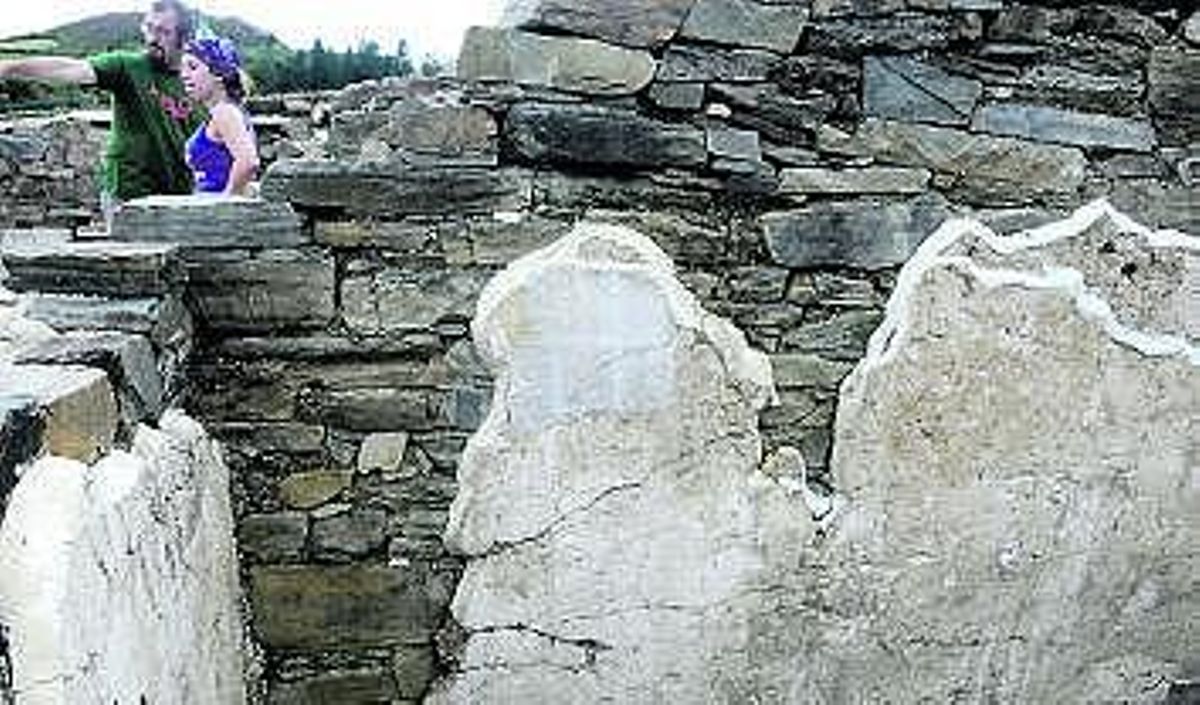 Las excavaciones han desenterrado la cocina de la «domus» con horno y lareira