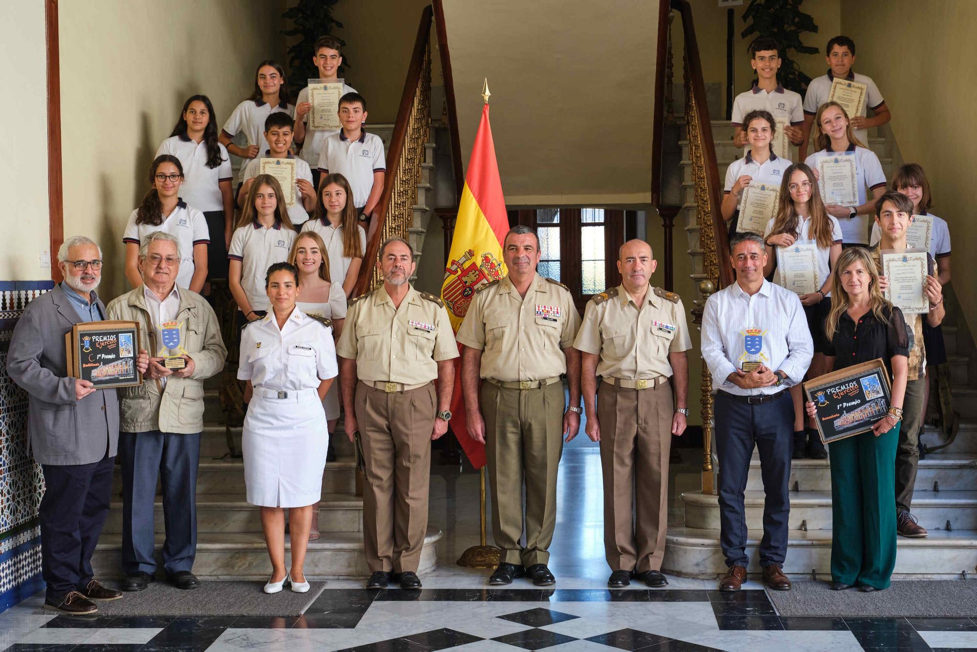 Premios del Ejército 2023 a escolares