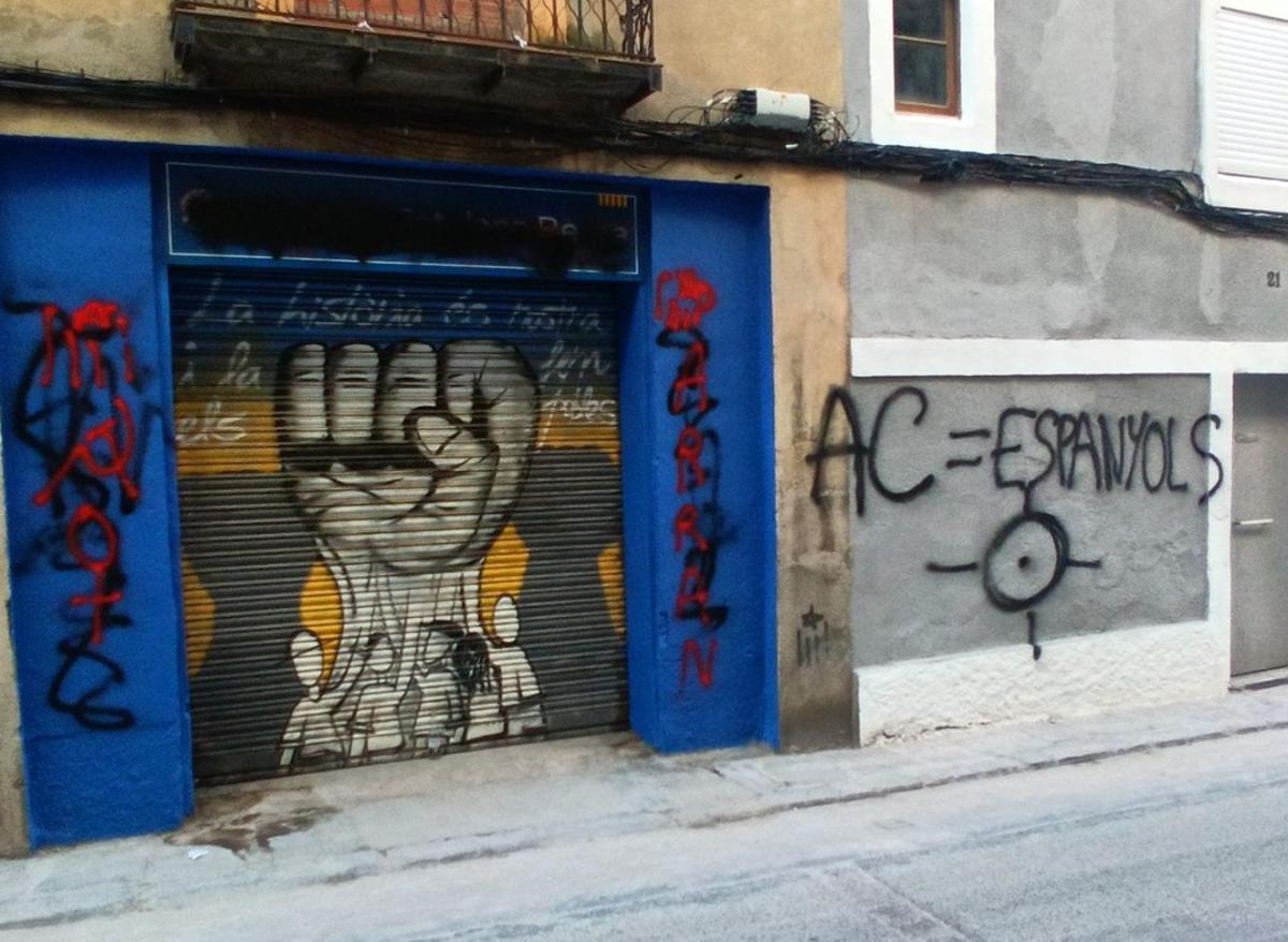 Imatge del local d'Aliança Catalana