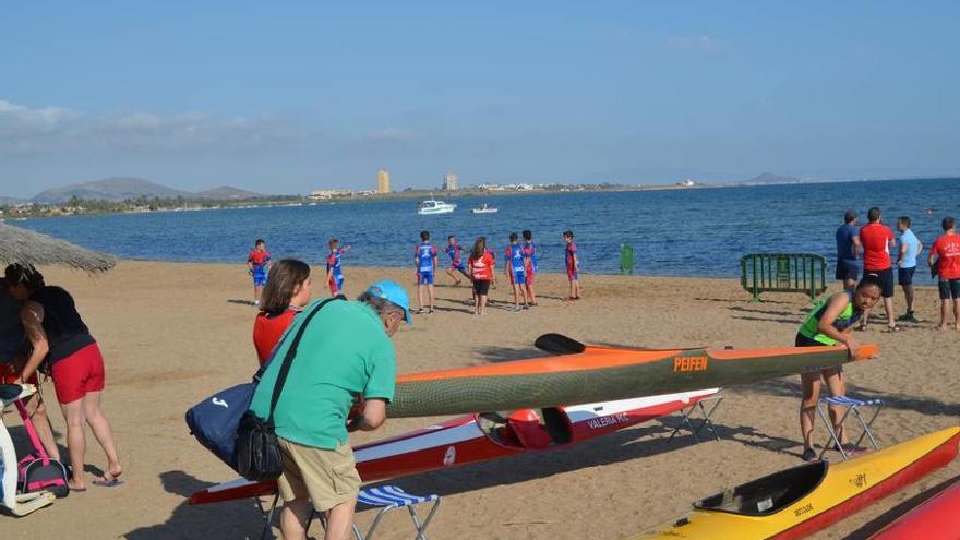 Piragüismo en Playa Paraíso