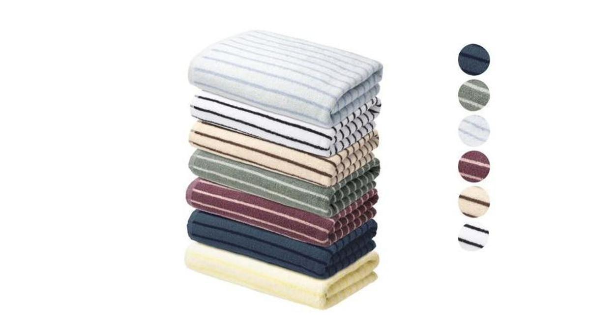 Mañana se esperan colas kilométricas en Lidl para conseguir el juego de 7 toallas de ducha más barato del mercado: por 4,49 euros y en varios colores