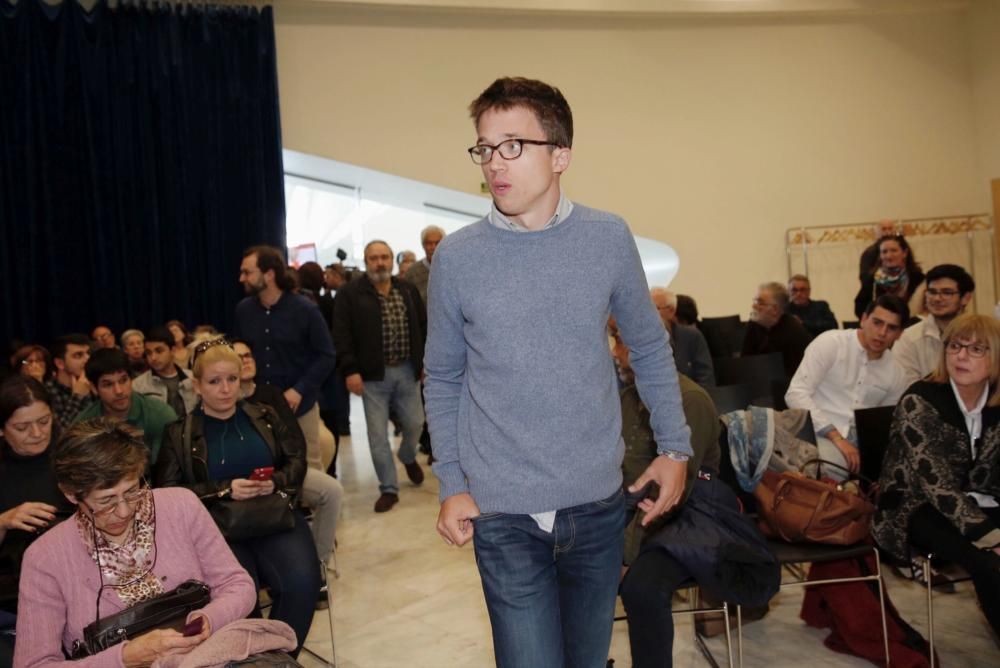 Iñigo Errejón en Oviedo