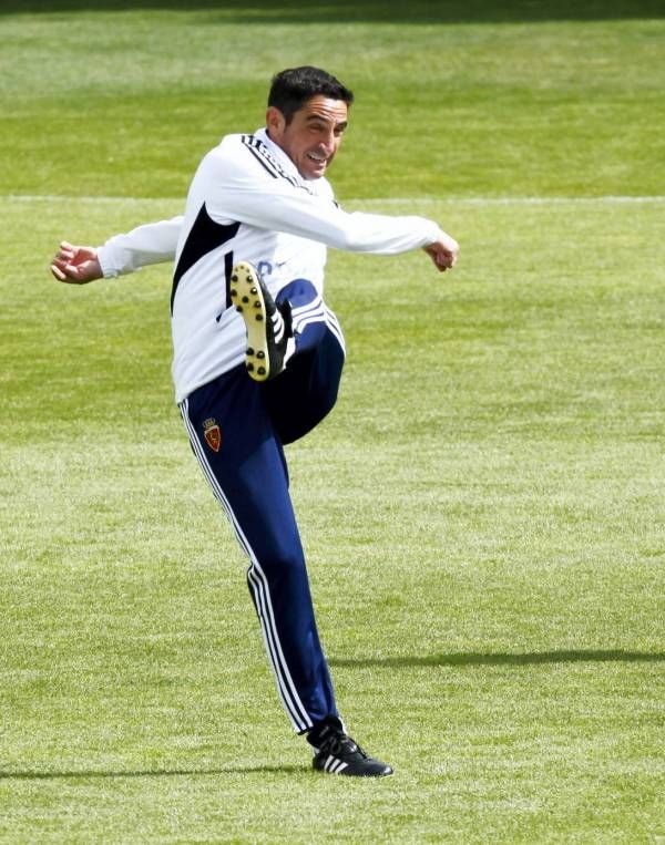 Imágenes del entrenamiento del Real Zaragoza