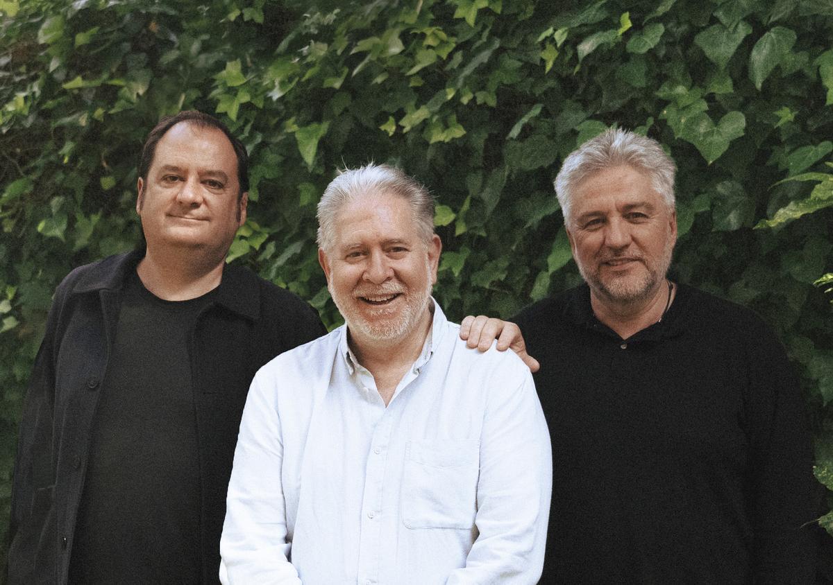De izquierda a derecha,  Francesc Miralles, Xavier Guix y Álex Rovira.