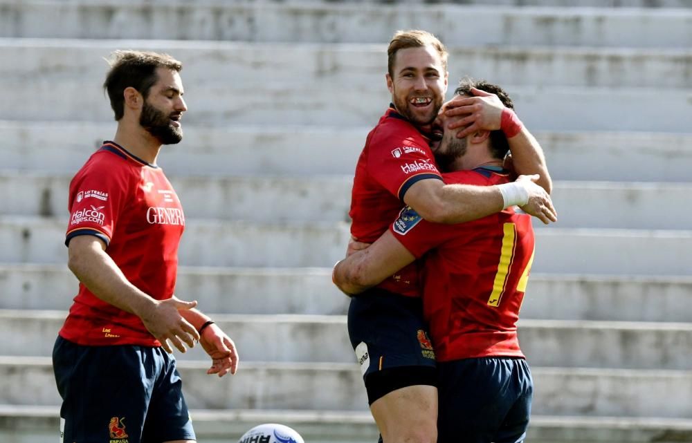 España - Portugal del Europeo de Rugby