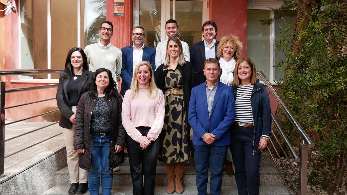 El actual equipo de gobierno de Crevillent tras la reestructuración de competencias