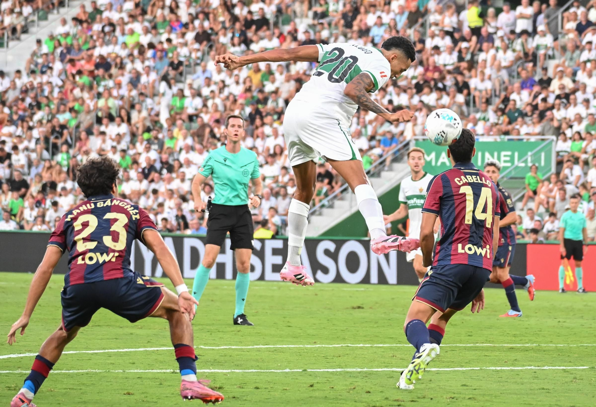 Las mejores imágenes del la victoria del Elche CF frente al Levante (2-0)