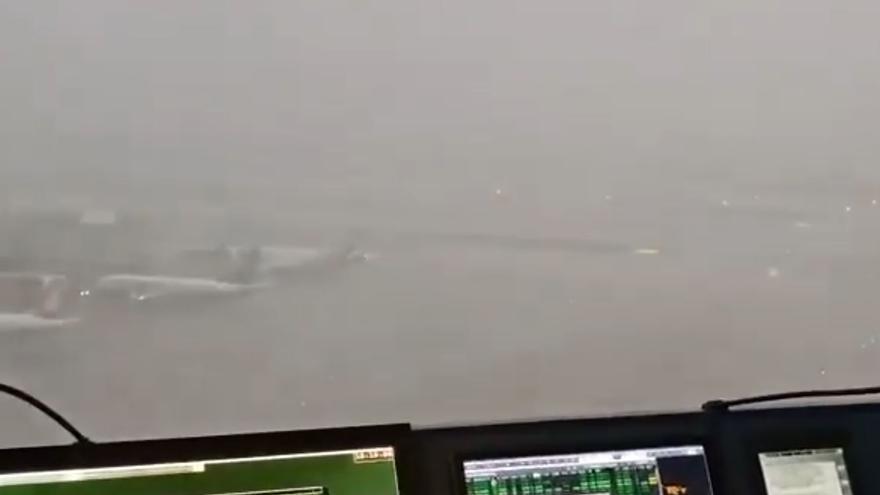 Rekord gebrochen: Nie hat es so viel am Flughafen Mallorca geregnet wie diesen Winter