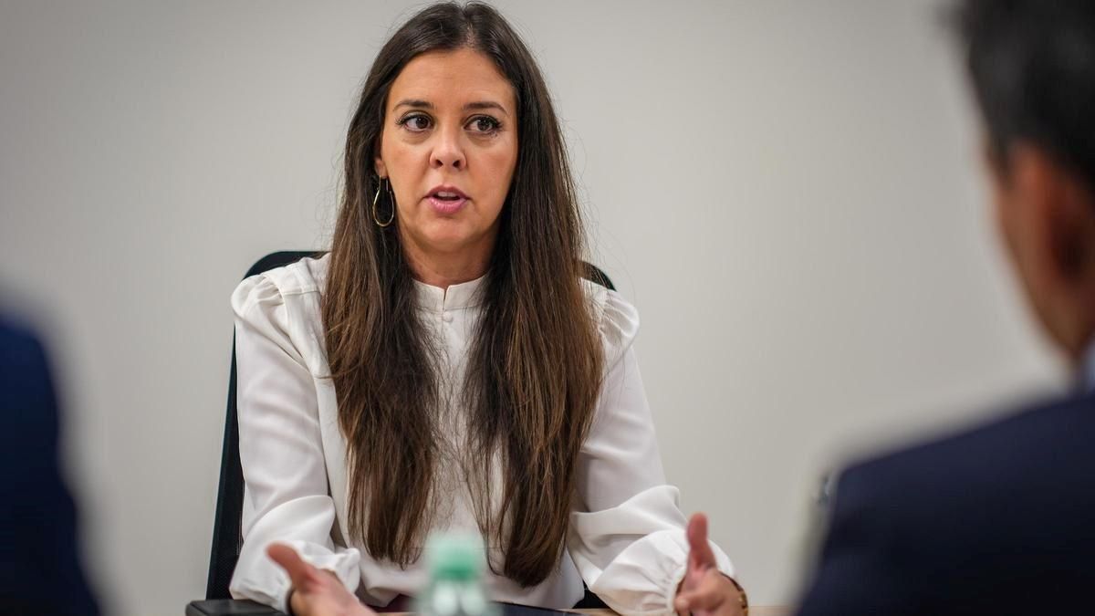 Celina Pérez Casado, directora general de Empresa de la Junta de Extremadura.