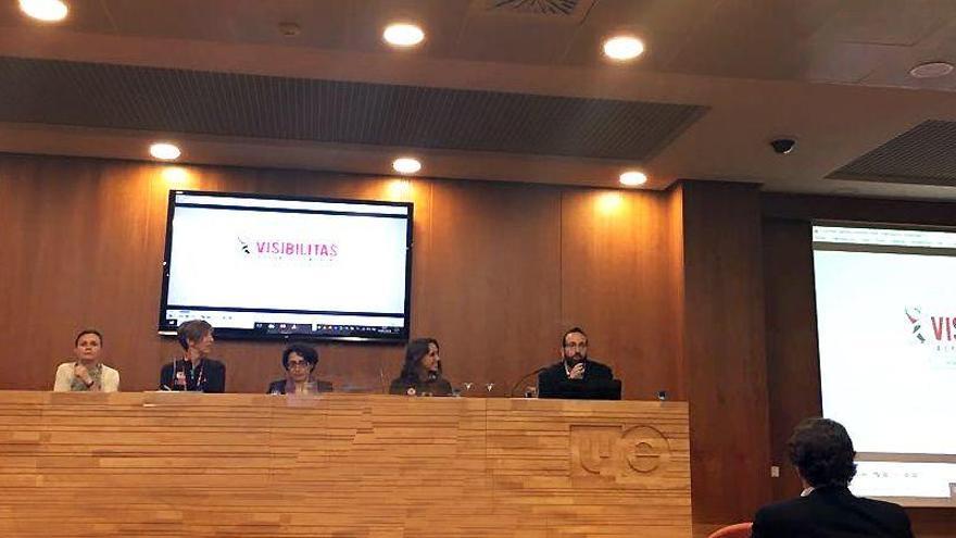 Presentación del proyecto en la UV.