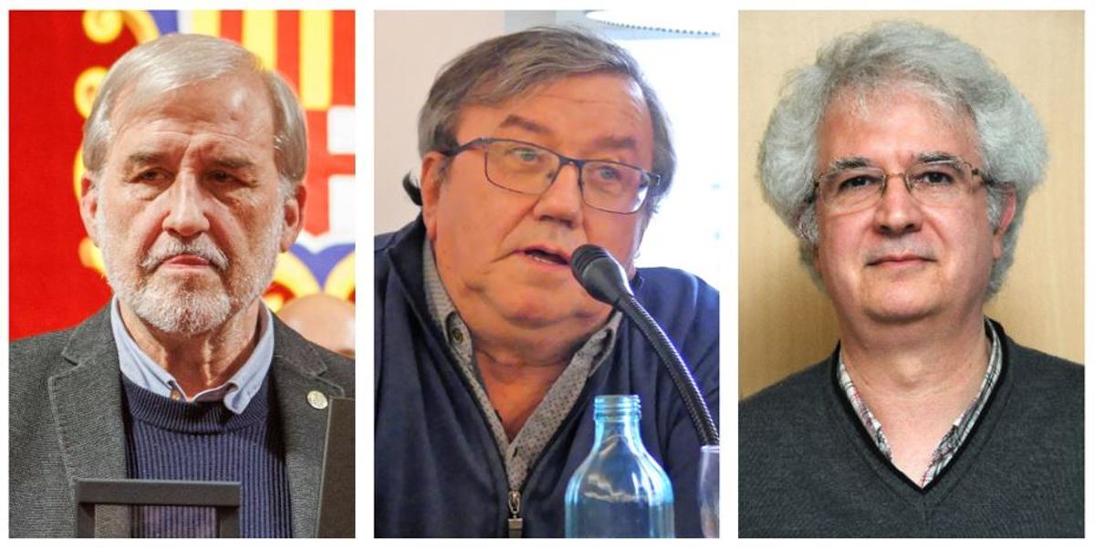 Joan Morros, Francesc Comas i Marc Torras, tres dels conductors dels tallers