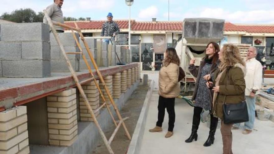 El cementerio de Torreblanca contará con 104 nichos y 44 columbarios nuevos