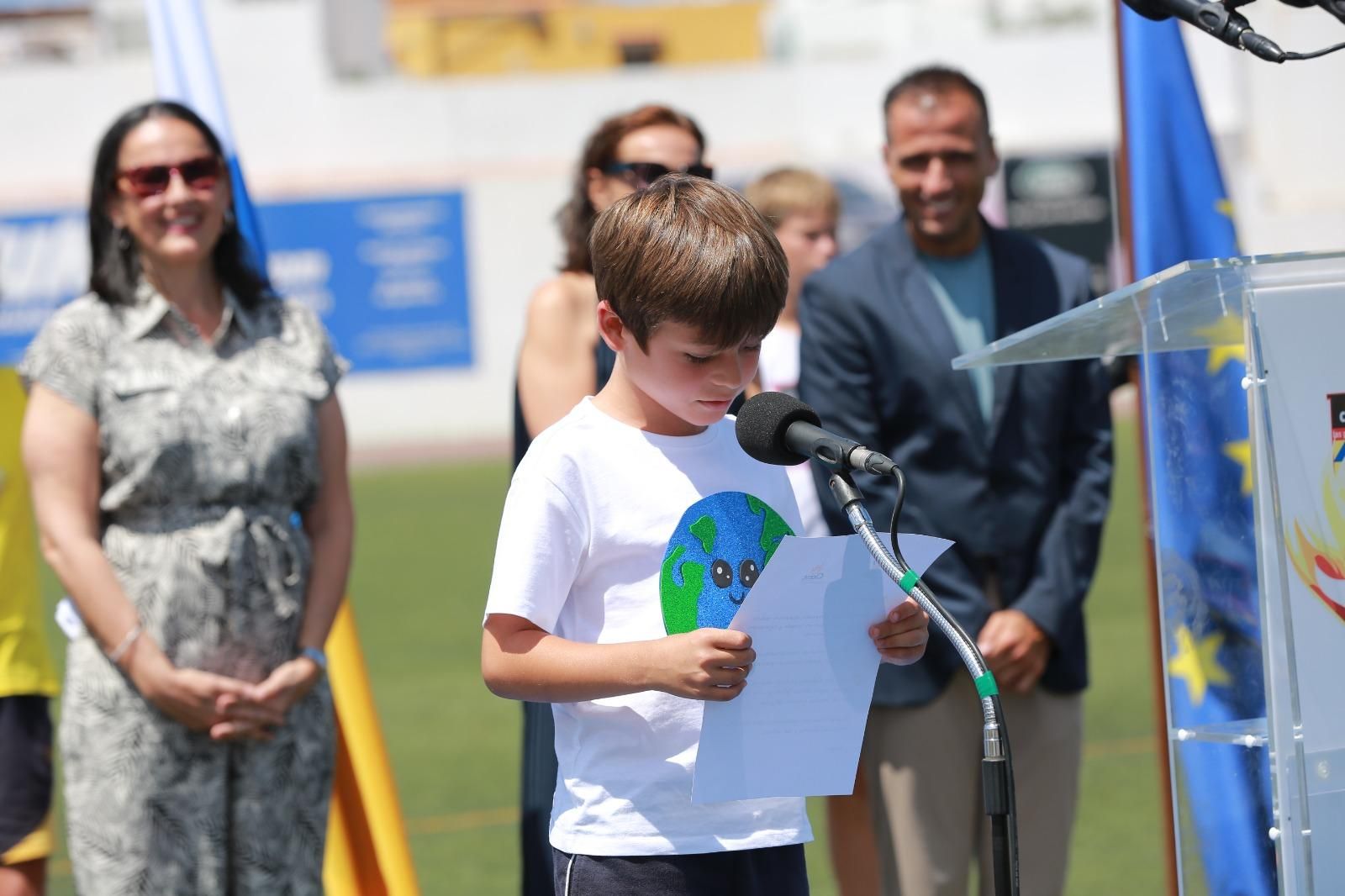 Acto inaugural de la LI Olimpiada del Colegio Claret