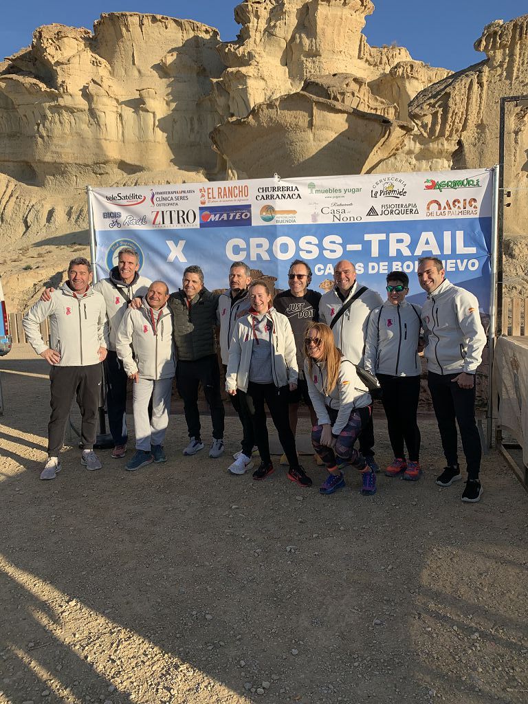 Todas las imágenes del cross por las calas de Bolnuevo, en Mazarrón