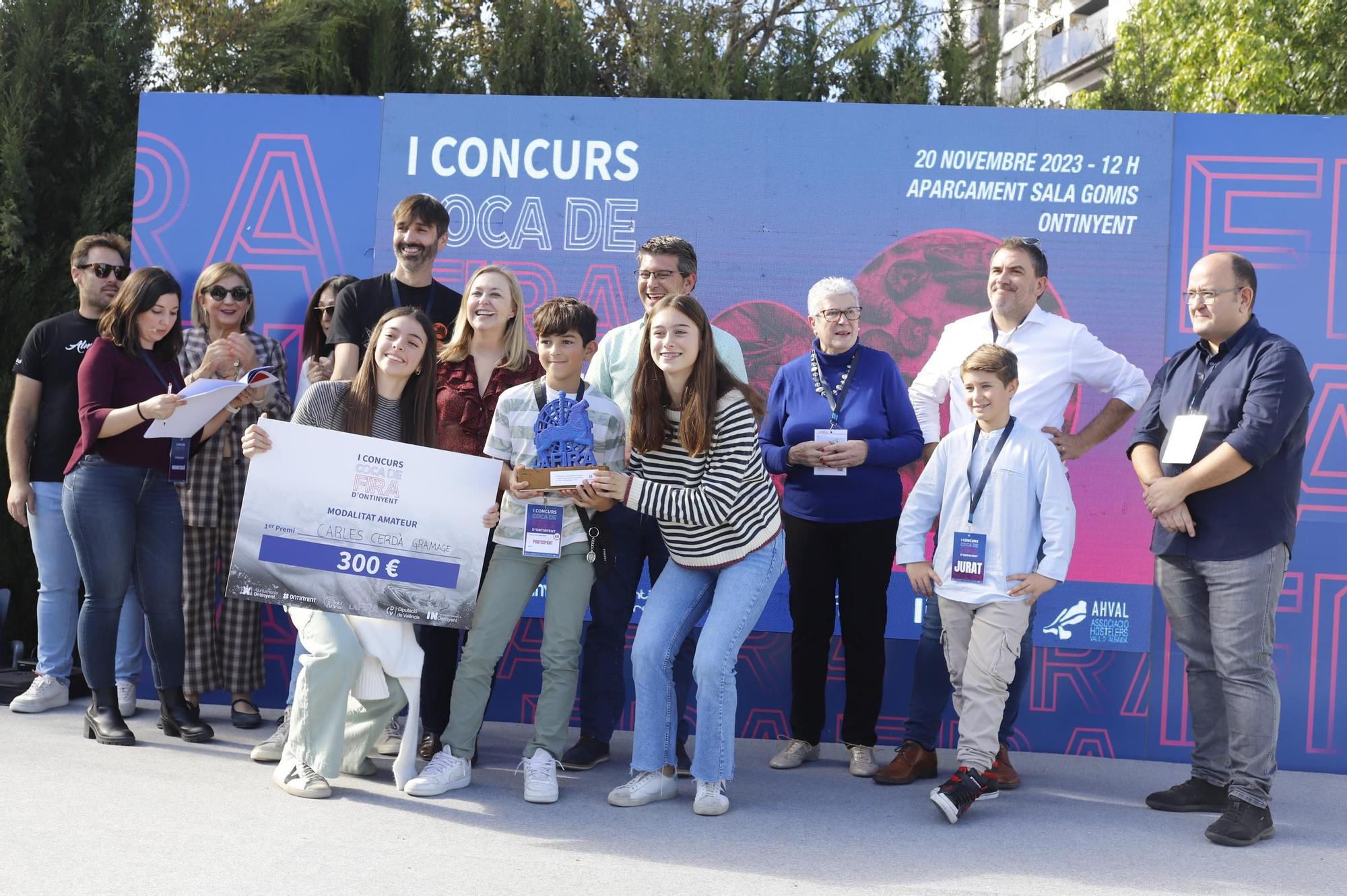 El primer concurso de 'Coca de Fira' de Ontinyent