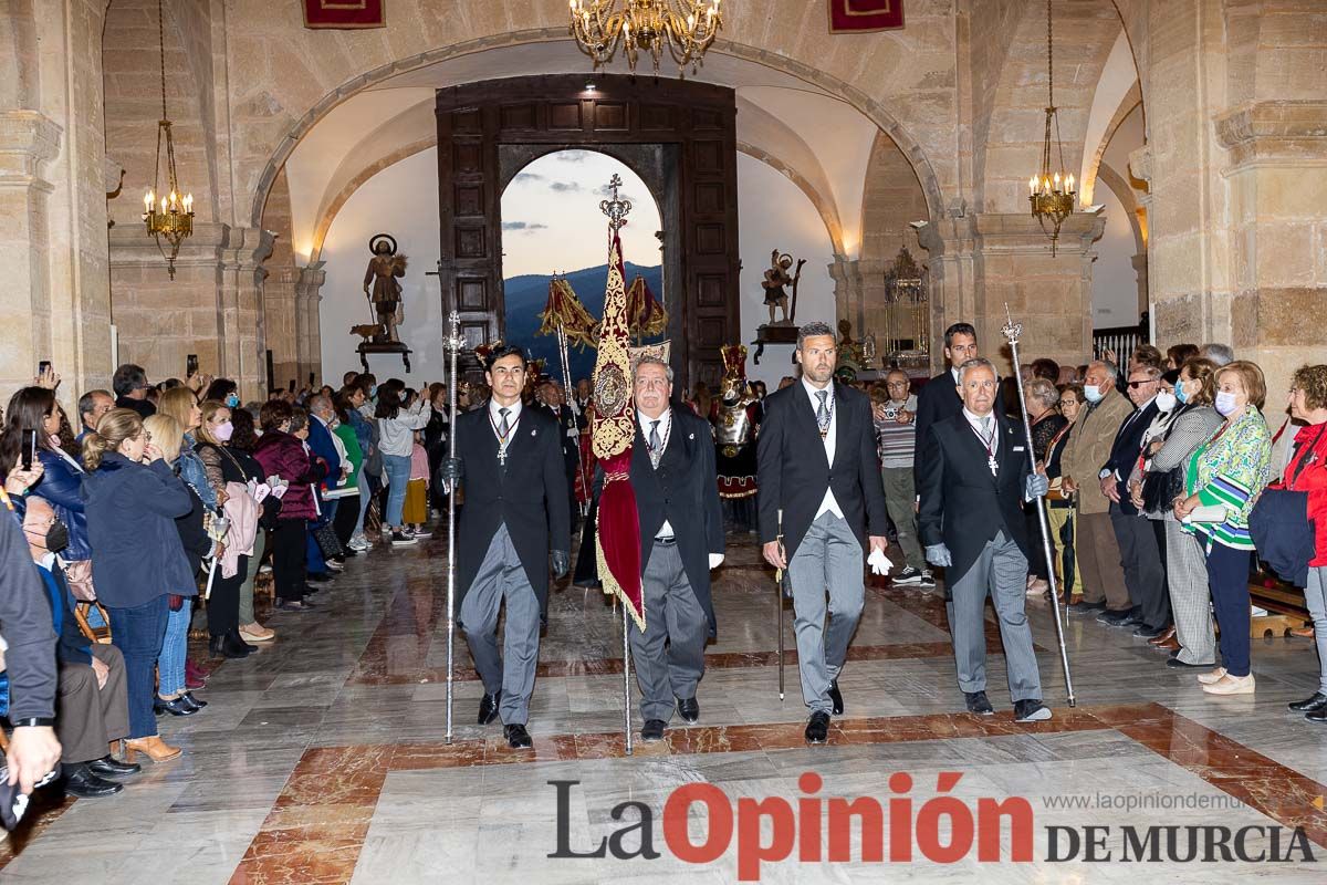 Procesión de subida a la Basílica en las Fiestas de Caravaca