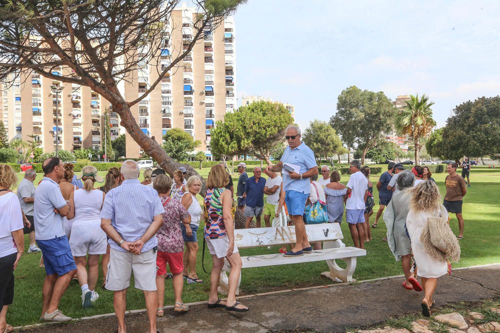 Protesta ciudadana en Campoamor por la falta de li