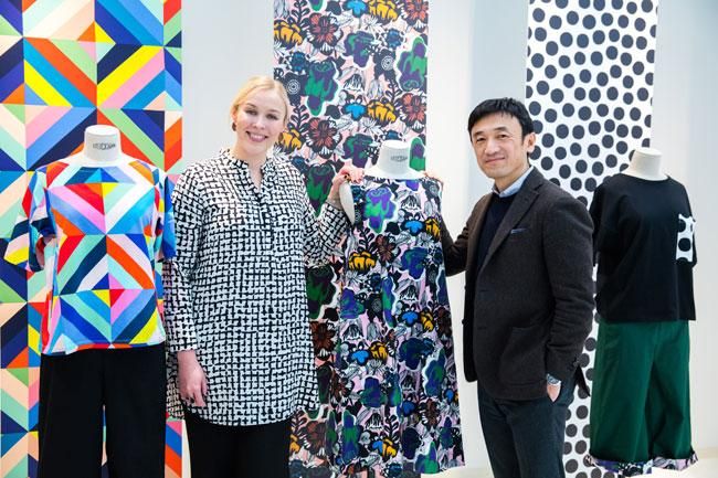 Yukihiro Katsuta y Tiina Alahuhta