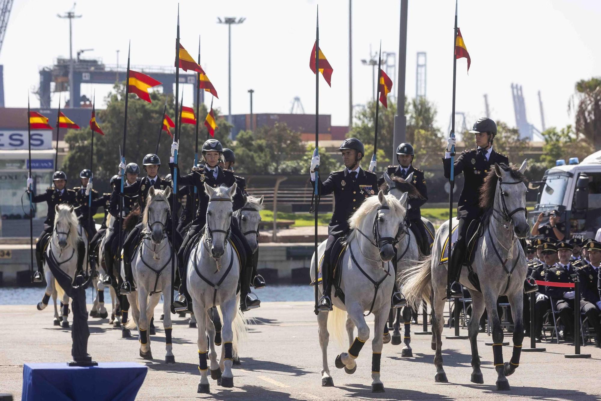 Actos de la festividad de la Policía Nacional