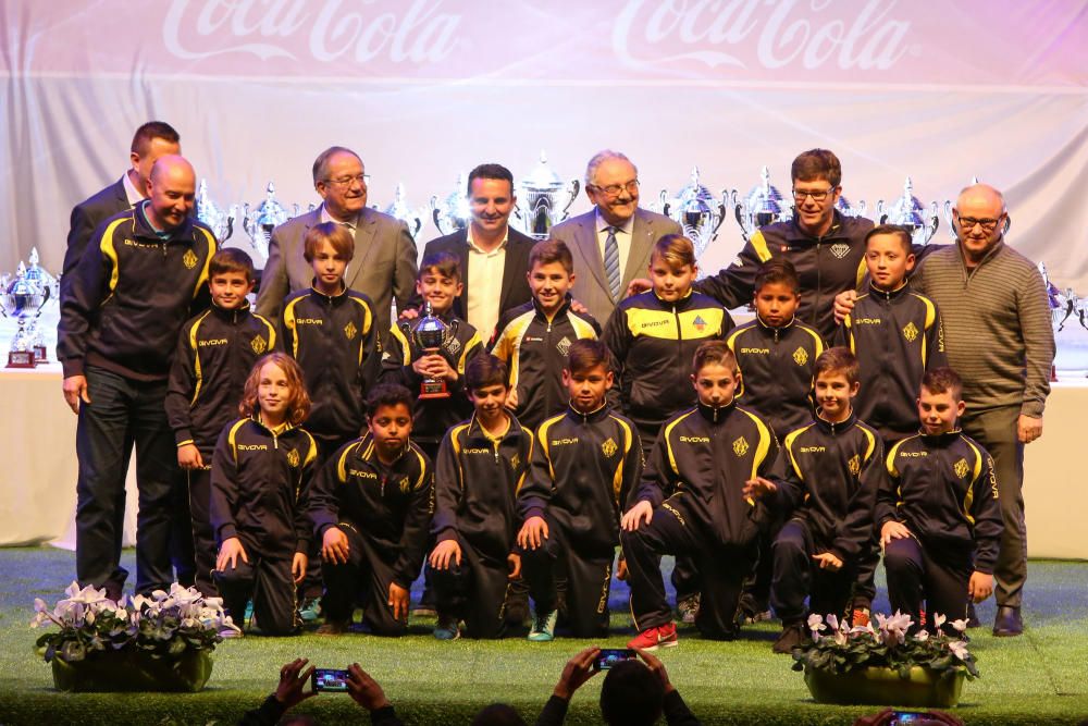 170 equipos premiados en la Gala del Fútbol Base Provincial en La Nucía