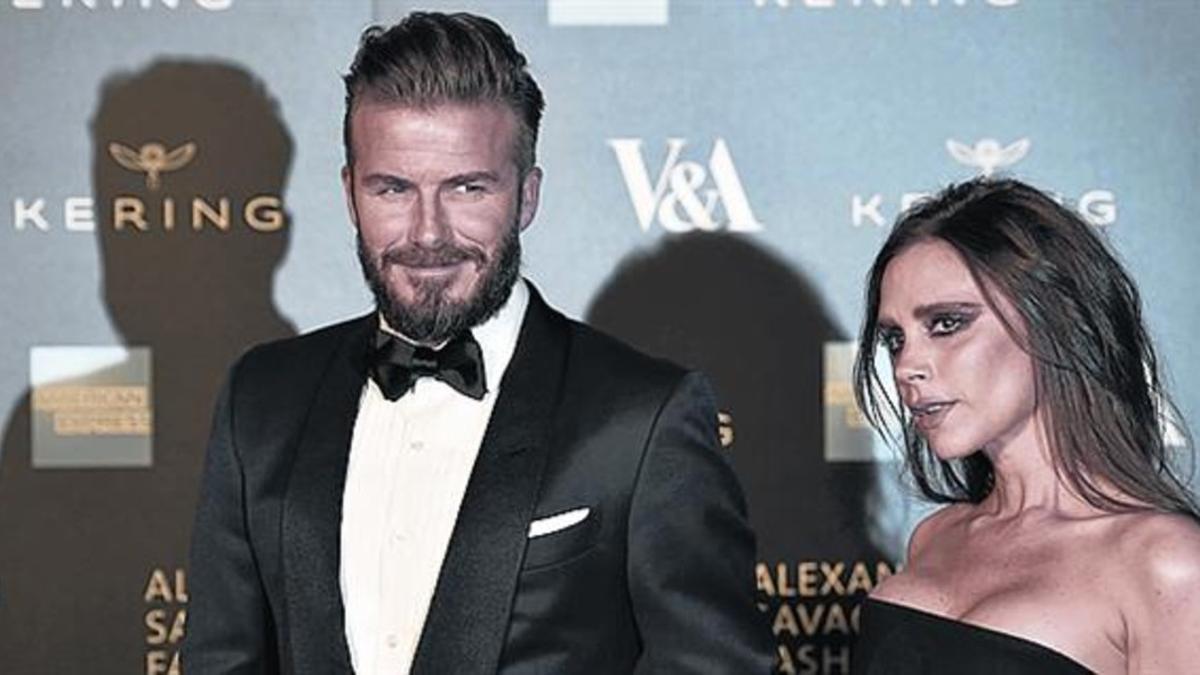 David y Victoria Beckham, una pareja habitual en los 'rankings'.