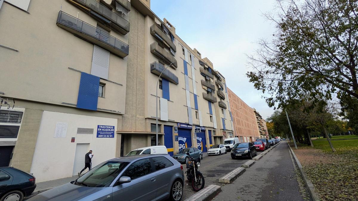 Bloque de viviendas donde ha tenido lugar el incendio.