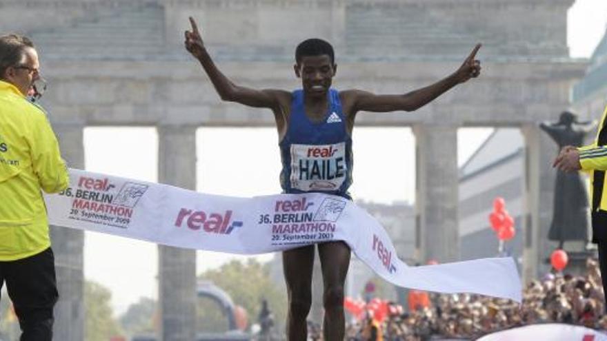 Haile Gebrselassie.