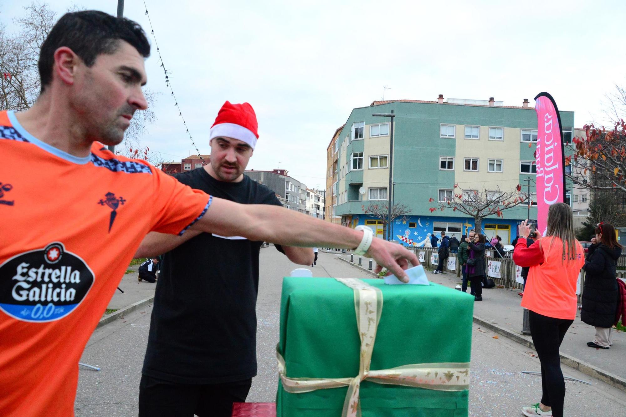 La carrera San Silvestre "Bye bye 2024" de Bueu en imágenes