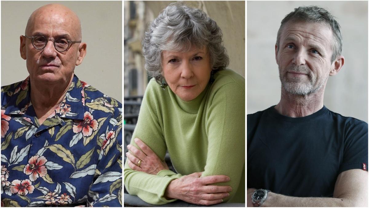 James Ellroy, Sue Grafton y Jo Nesbo.