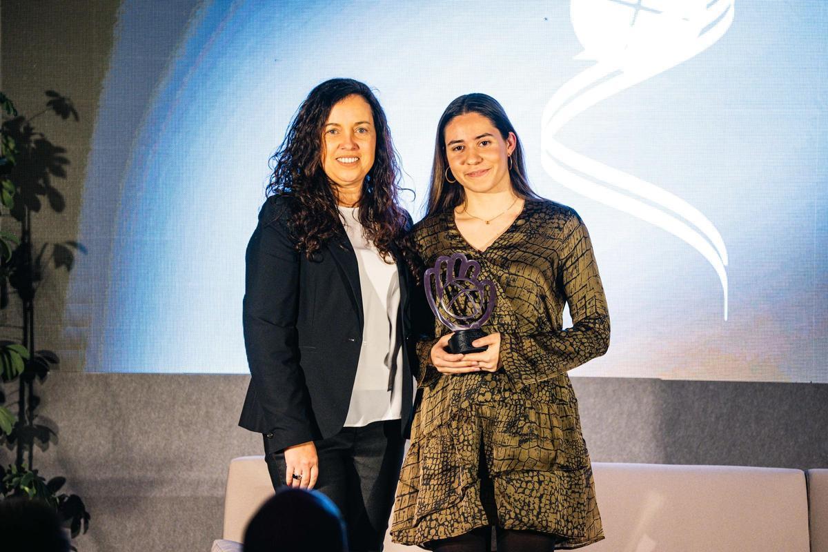 Clara Barrachina, millor jugadora jove.