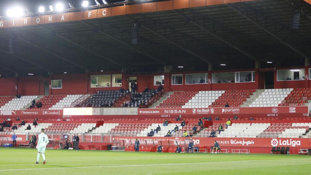 El Girona va jugar 28 partits a porta tancada