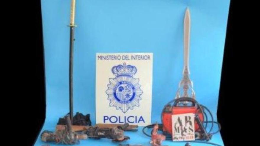 Detenidas dos personas en Córdoba por almacenar armas