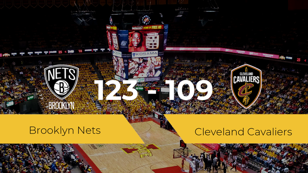 Victoria de Brooklyn Nets ante Cleveland Cavaliers por 123-109