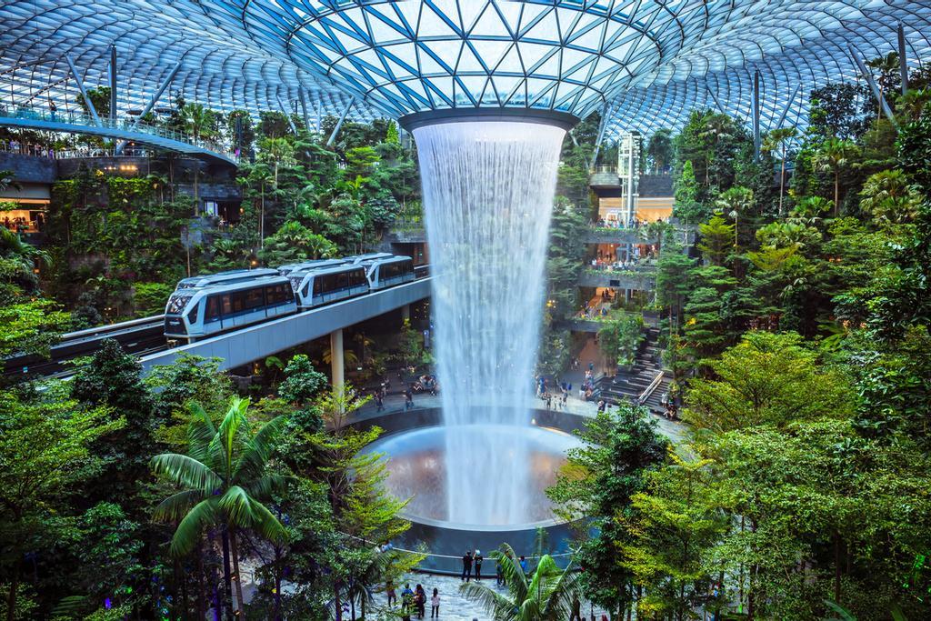 El Aeropuerto Internacional de Singapur ya era una fantasía antes de la remodelación de la T2.