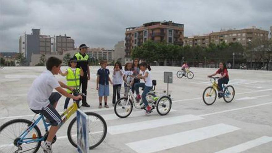 Los escolares aprenden a circular