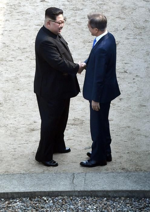 Encuentro entre Kim Jong-un y Moon Jae-in