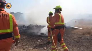 Dos muertos en el accidente de una avioneta en Requena