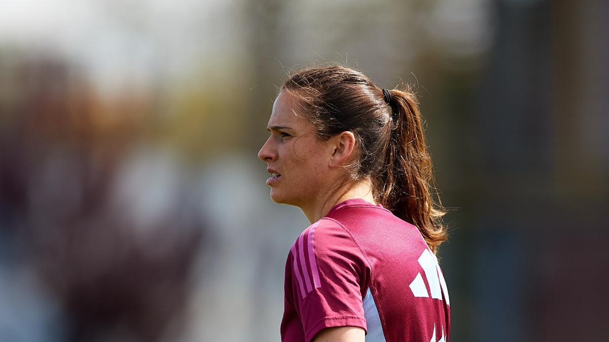 Laia Codina con la selección