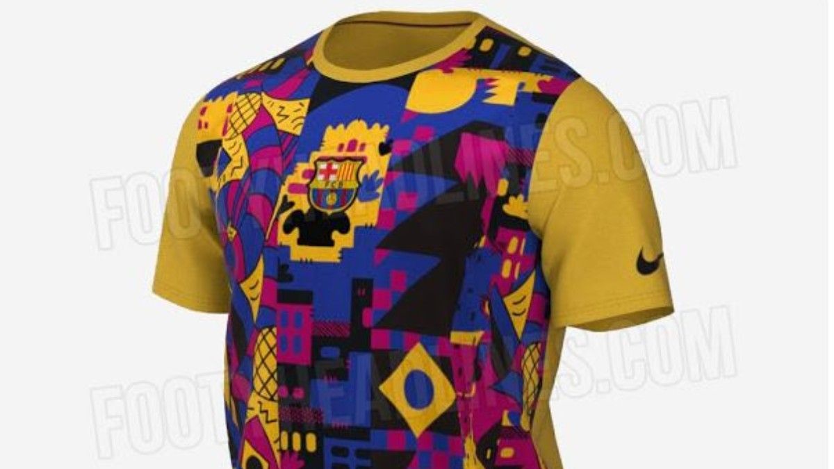 Esta será la camiseta lifestyle del Barça la próxima temporada