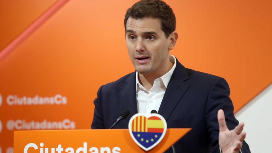 El presidente de Ciudadanos, Albert Rivera.