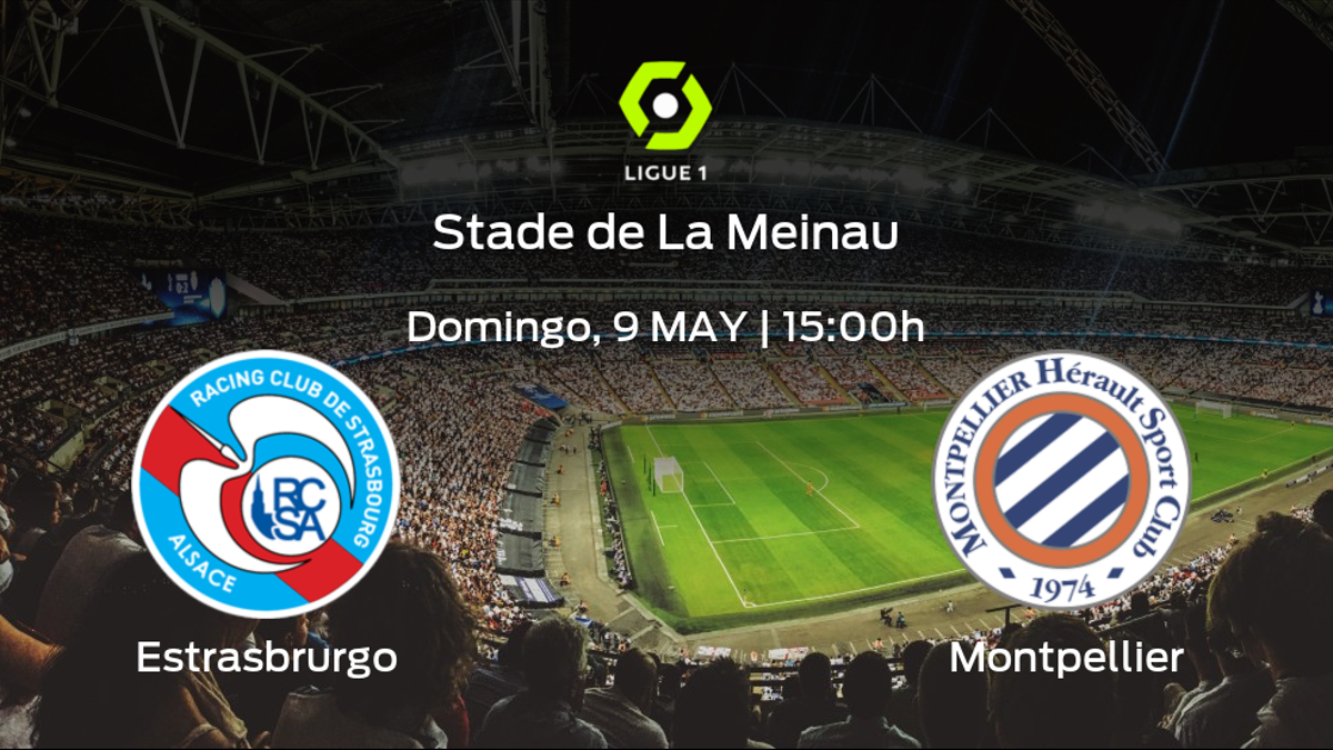 Previa del encuentro de la jornada 36: Racing Estrasburgo - Montpellier