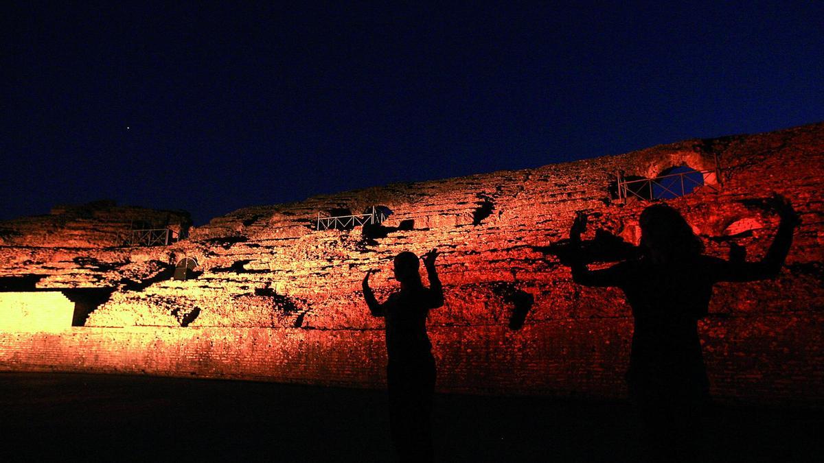 El proceso será largo y la competencia muy amplia, pero la confianza es que en el horizonte de tres años Itálica pueda ser Patrimonio Mundial por la Unesco. / Antonio Acedo