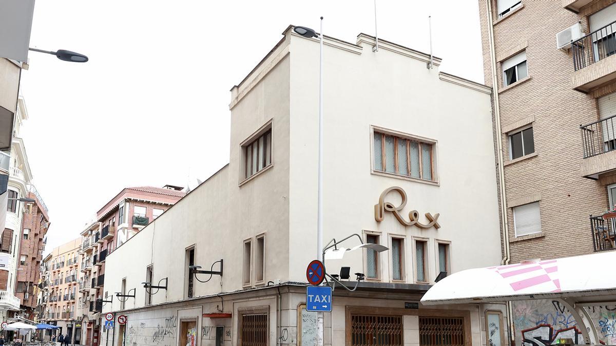 Cine Rex, en Murcia.