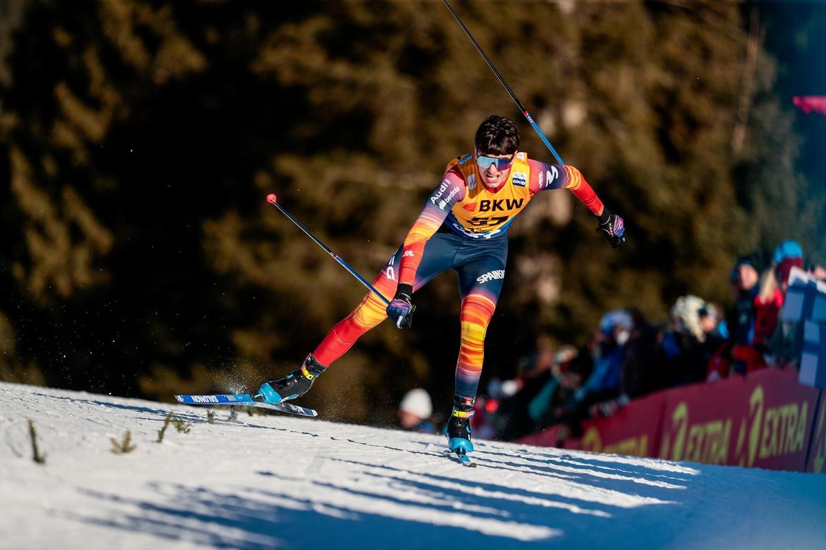 Bernat Sellés en una competició recent.